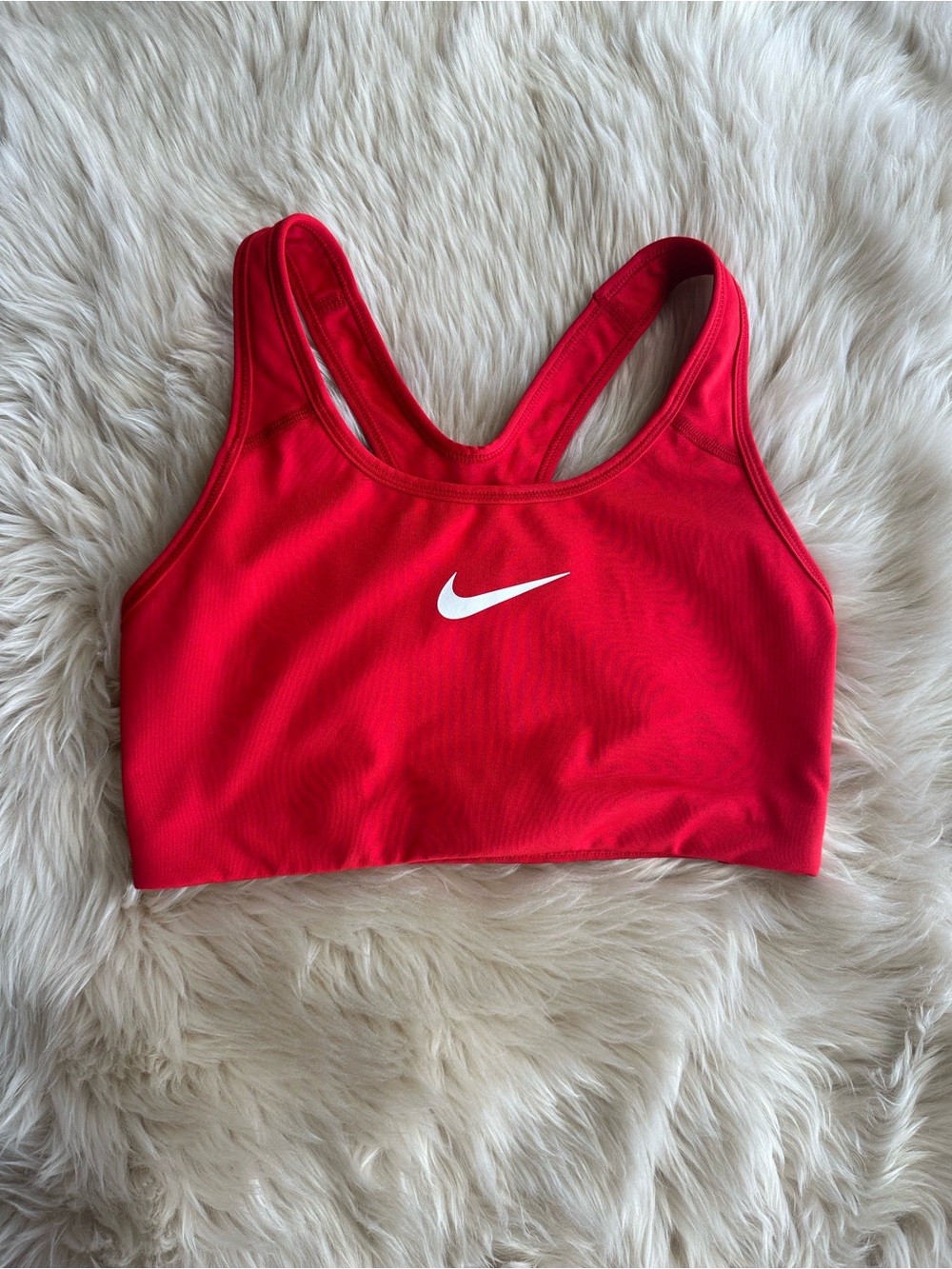 Nike Red Racerback Sports Bra